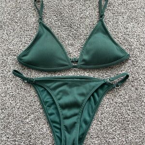 Green PacSun bikini set